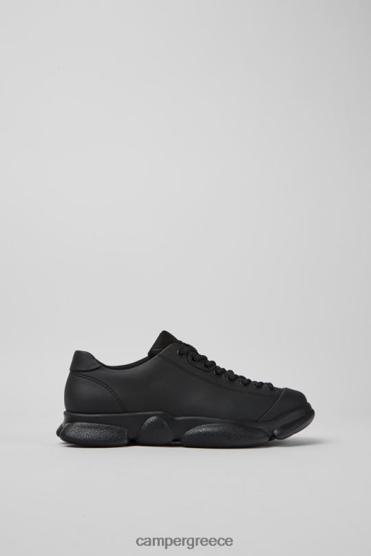 Black Karst Black Leather Shoes For Women Exclusive Camper XTDPX147