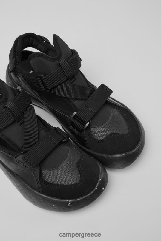 Black Peu Stadium Black Semi-Open Sneakers For Women Exclusive Camper XTDPX162