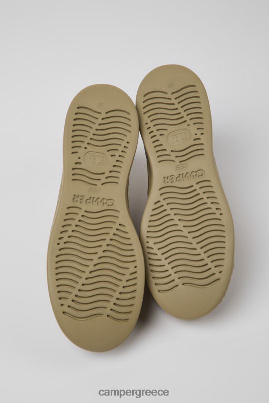 Brown ExclusiveRunner Up Brown Nubuck Sneakers For Women Camper XTDPX174