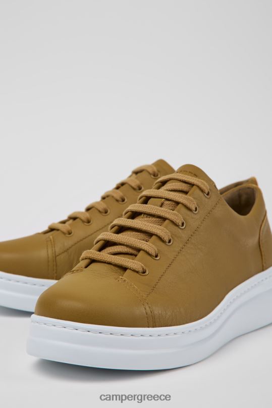 Brown Runner Up Brown Leather Sneakers For Women Exclusive Camper XTDPX183