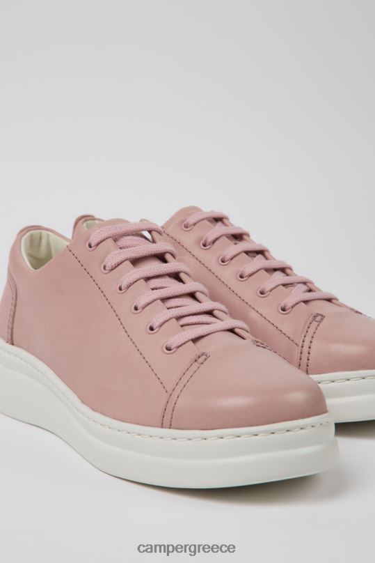 Pink Runner Up Pink Leather Sneakers For Women Exclusive Camper XTDPX178