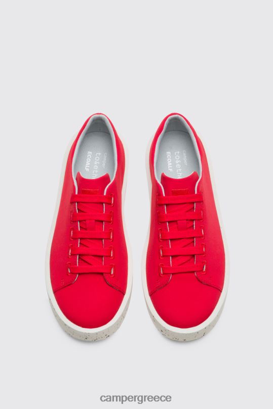 Red Courb Women's Red Sneaker New Arrivals Camper XTDPX150