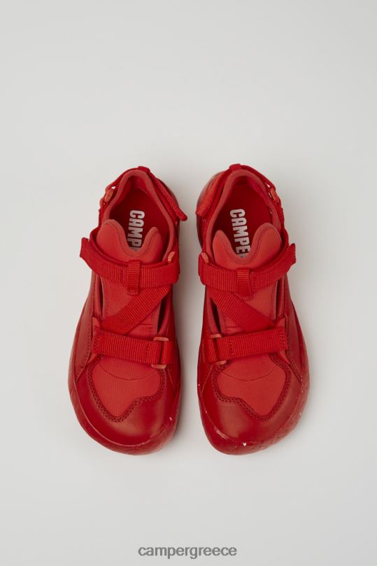 Red Peu Stadium Red Semi-Open Sneakers For Women New Arrivals Camper XTDPX164
