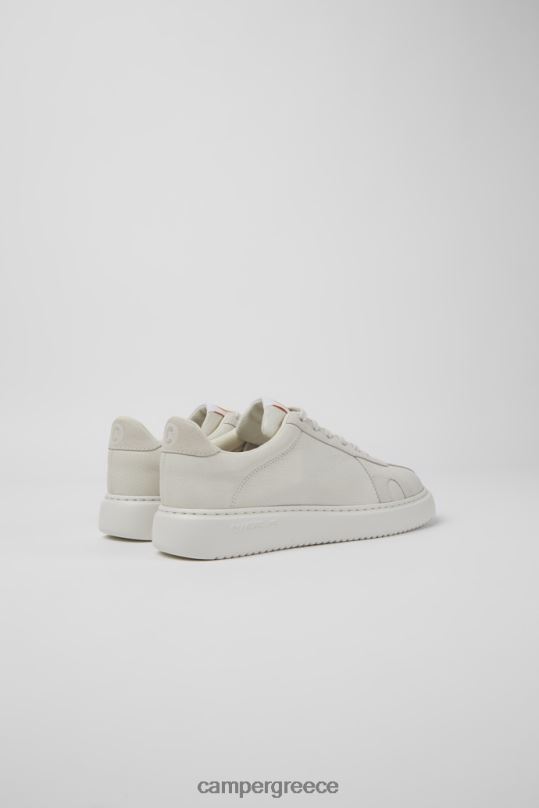 White Design Runner K21 White Non-Dyed Leather Sneakers For Women Camper XTDPX169